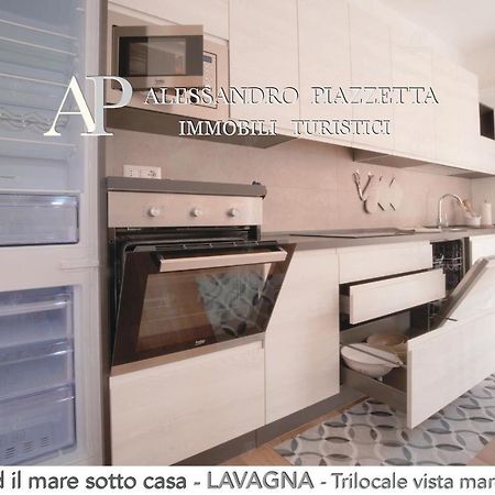 Il Centro Ed Il Mare Sotto Casa Apartman Lavagna Kültér fotó