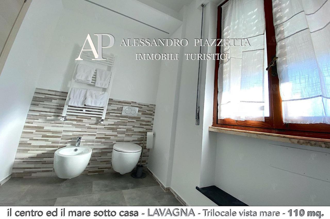 Il Centro Ed Il Mare Sotto Casa Apartman Lavagna Kültér fotó