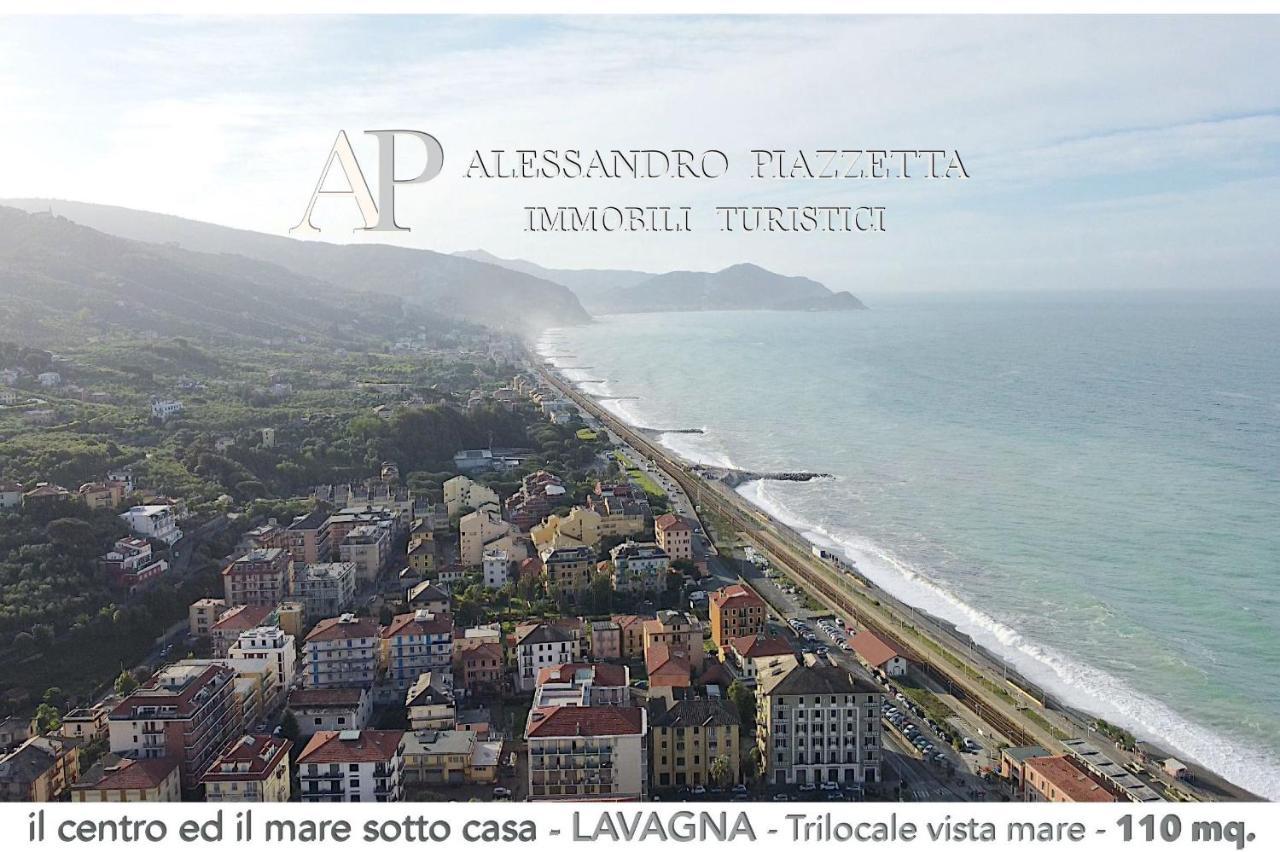 Il Centro Ed Il Mare Sotto Casa Apartman Lavagna Kültér fotó