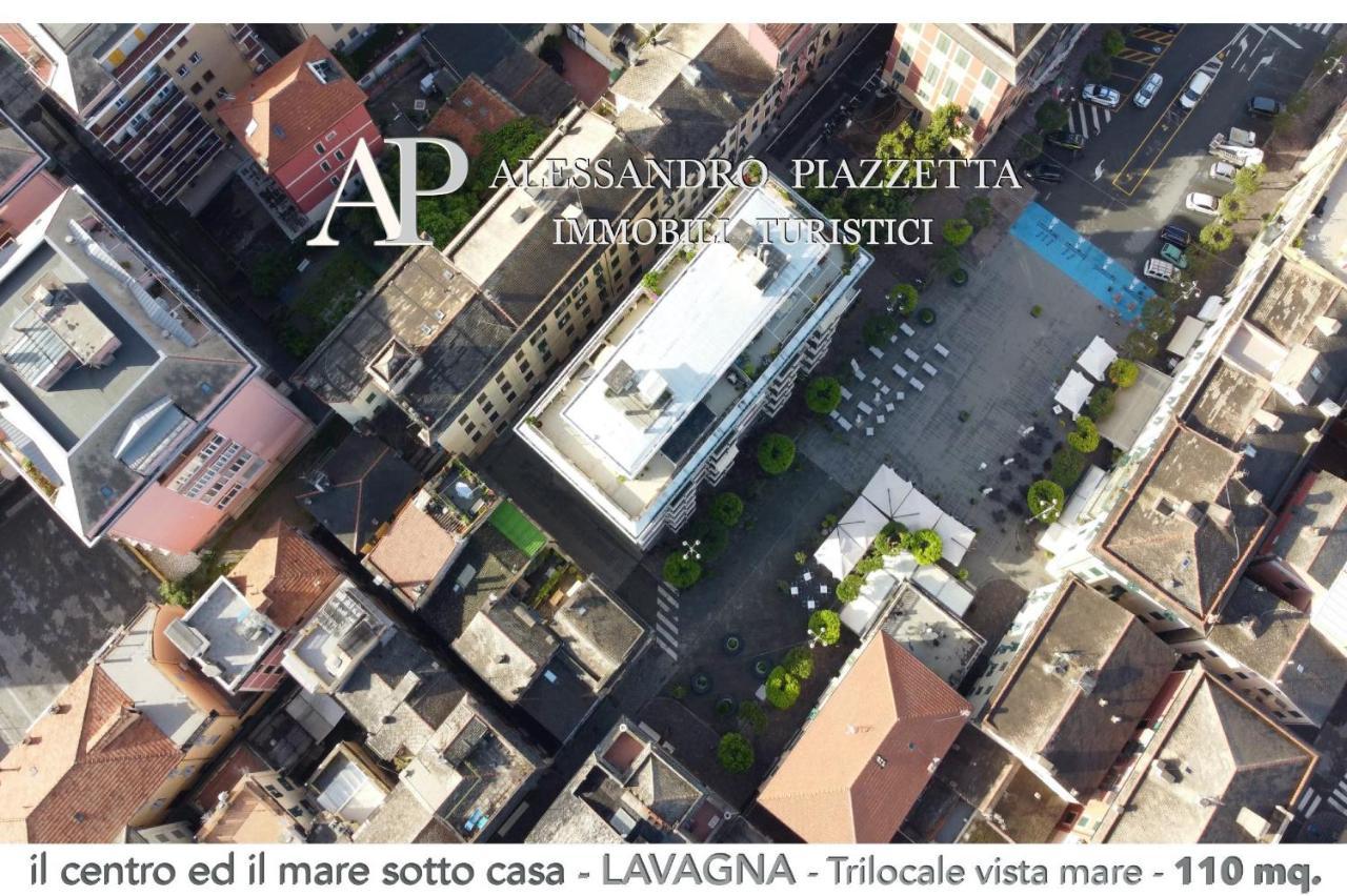 Il Centro Ed Il Mare Sotto Casa Apartman Lavagna Kültér fotó