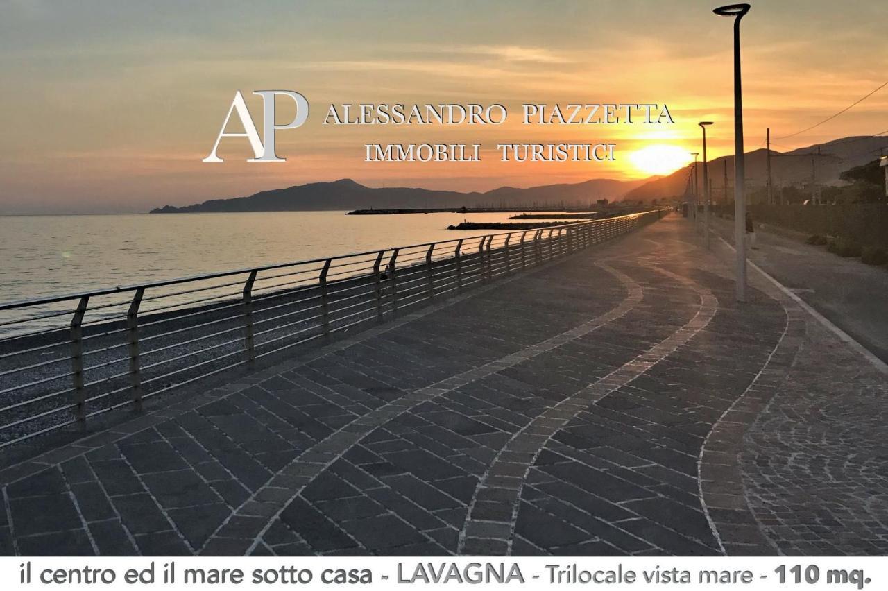 Il Centro Ed Il Mare Sotto Casa Apartman Lavagna Kültér fotó
