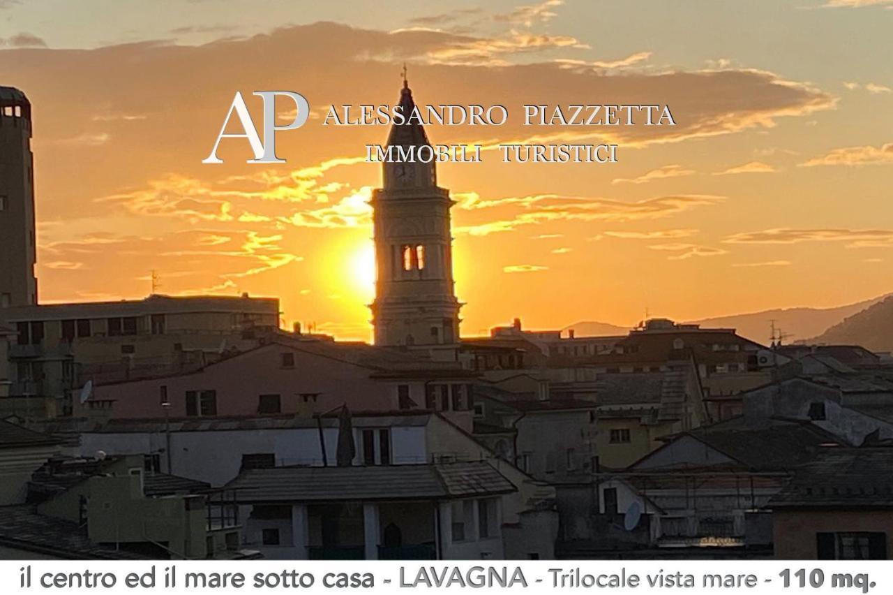 Il Centro Ed Il Mare Sotto Casa Apartman Lavagna Kültér fotó